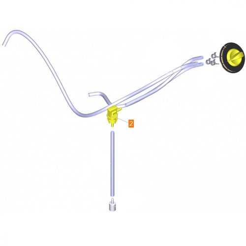 Kärcher Conector Original pentru Tub de Aspirare Chimicale - Compatibil cu Modele HDS, Cod 5.132-195.0