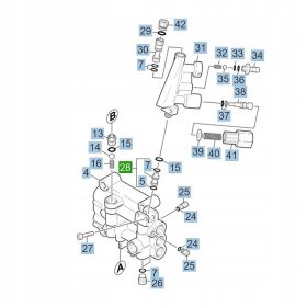   Injector de Supapă Compatibil KARCHER HD 10/21, 10/23, 10/25 (S/SX/4S)