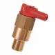 Supapă de Siguranță Termostatică cu Clapetă de Reținere P.A VT6 6 mm pentru Spălător Benzină, 10 Bar, Conexiune 13 mm, Reducere Presiune la 63°C