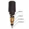 Kit de Reparație Supapă de Reglare a Presiunii Kranzle BY-PASS pentru Profi 160 TS T, 195 TS T, 175 TS T, Therm-C 11/130, 13/180, 15/150, Quadro 599 TS T, 799 TS T, 899 TS T, 9/170, 12/150 (40.490)