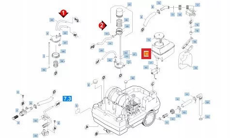 Rezervor de Înmuiare Kärcher RM 110 Compatibil cu Seria HDS 558, 698, 798
