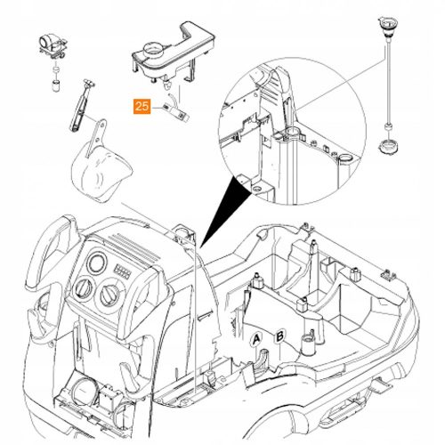 Supapă Electromagnetică pentru Rezervorul de Înmuire Kärcher Compatibilă cu Modelele HDS