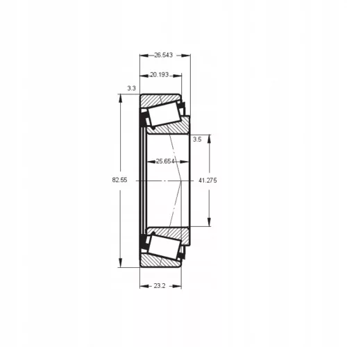 Motor Karcher HDS 990 895s 995 10/20 - Rulment Conic cu un Singur Rând, Producție Europeană