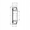 Motor cu Rulment Conic Karcher HD 6/16-4M, HD 7/18-4M, HD 9/19M - Rulment European de Înaltă Calitate, 1-Șir, Dimensiuni: 25 x 62 x 18,25 mm, Cod Produs: 6.401-399.0