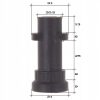 Turbofurtună pentru Spălătoare de Înaltă Presiune Karcher K2-K6, cu Inserție Ceramică
