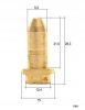 Duza reglabilă Vario pentru lance, compatibilă cu spălătoarele de înaltă presiune Karcher seria K (duză 035)