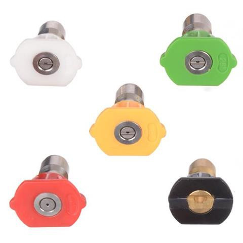 Set Universal de Duze cu Jet de Apă, 5 Bucăți, Dimensiune 030, Cuplare Rapidă - Compatibil cu Lavor, MacAllister, Ryobi, Kraft&Dele, Honda, DeWalt