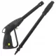 Pistol de Spălare cu Presiune Înaltă cu Lance și Duza Reglabilă, Compatibil cu Modelele Lavor, Makita, Karcher (Conexiune M14x1,5)