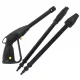 Pistol de Înaltă Presiune cu Lance Vario și Duze Turbo Compatibil cu Lavor, Makita, Kärcher, Conexiune M14mm, 160 bar, 60°C