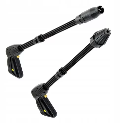 Set Pistol de Înaltă Presiune cu Lance, Cap Ajustabil și Cap Turbo, Furtun de 5 Metri Compatibil cu Spălătoare Karcher Seria K, 160 bar, 60°C