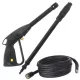 Pistol cu Lance și Duza de Pulverizare, Furtun de 10 Metri Compatibil cu Spălătoarele KARCHER K2-K7