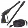 Pistol de înaltă presiune cu lance și duză reglabilă, furtun de 5 metri pentru spălătoare Karcher seria K M22(14mm) - filet interior M14