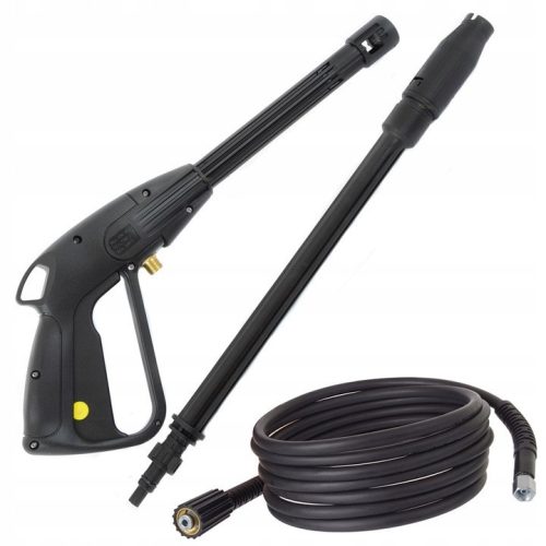 Pistol de înaltă presiune cu lance și duză reglabilă, furtun de 5 metri pentru spălătoare Karcher seria K M22(14mm) - filet interior M14
