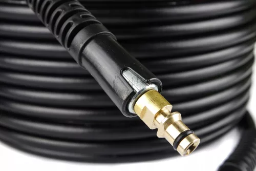 Furtun de Înaltă Presiune 20m Compatibil cu Karcher Seria K, Conexiune Click-Click, Presiune Maximă 200 bar, Temperatură Maximă 60°C
