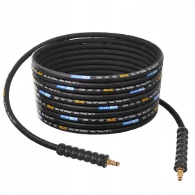   Furtun de Înaltă Presiune Premium Line 25m, DN6, 250 Bar, Conector Tip CLICK - Compatibil Karcher K2-K7