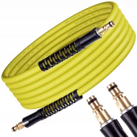   Furtun de Presiune 30m Basic+ pentru Spălătoare cu Presiune KARCHER K2-K7, Click-Click, 200 Bar, 60°C