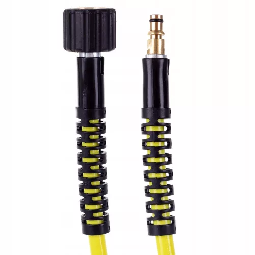 Furtun de înaltă presiune 5m, 180 bar – Compatibilitate Karcher K2-K7, Conector M22 și Conectare prin clic (galben)