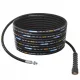Furtun Premium de Înaltă Presiune DN6 1SC cu Conector M22 - 11 mm cu Rulment, 15 metri pentru Echipamente Karcher HD și HDS