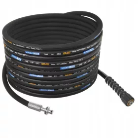   Furtun de Înaltă Presiune 20m DN6 400BAR – Compatibil Karcher HD/HDS cu Conector Filetat M22 și Conector de 11mm