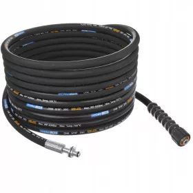   Furtun de Înaltă Presiune 25M, 400 bar, Filet M22, Conector 11 mm cu Rulment, Compatibil Karcher HD HDS