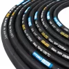 Furtun de Înaltă Presiune Premium Line DN8, 30 metri, 250 bari, 155°C, Compatibil Karcher HD/HDS, Cu Conector de 11 mm