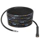 Furtun de presiune înaltă de 40 metri, DN6, 250 BAR pentru dispozitive KARCHER HD și HDS, cu conector de 10 mm