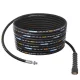 Furtun de Înaltă Presiune de 50 Metri DN6 250 BAR Compatibil cu KARCHER HD și HDS, Conector de 11 mm