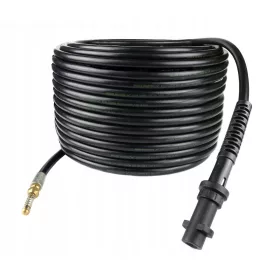   10 Metri Furtun de Curățare a Conductelor cu Duza cu Arc Compatibil cu Spălătoare sub Presiune Kärcher K2 - K7