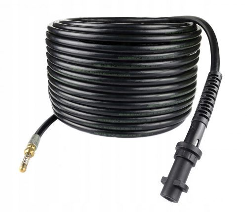 10 Metri Furtun de Curățare a Conductelor cu Duza cu Arc Compatibil cu Spălătoare sub Presiune Kärcher K2 - K7