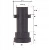 Furtun de Curățare Țevi cu Spirală de 15m pentru Kärcher K2-K7 cu Duza cu Arc