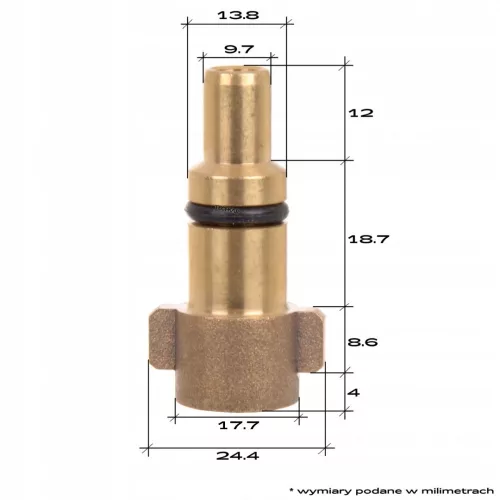 Furtun de Curățare Canalizare 15 metri cu Înveliș de Nailon Compatibil cu Dispozitive Nilfisk, Stihl RE, Husqvarna