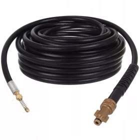   Furtun de Canalizare de 15m pentru Curățare, Compatibil cu Bosch, Faip, Portotecnica, Conector cu Blocare Rapidă