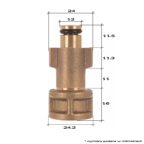 Tub de Curățare Canalizare 10m Compatibil cu Bosch, Faip și Portotecnica, Conector Bajonet Bosch Vechi Stil, 3+1 Duze, Presiune Maximă 200 bar, Temperatură Maximă 60°C