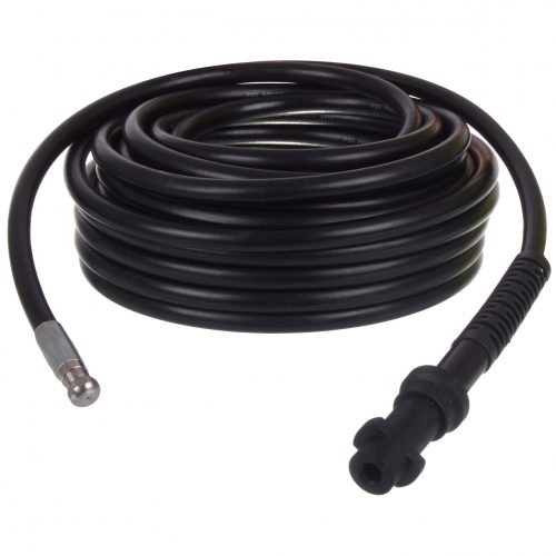 Tub flexibil de curățare țevi 10 metri pentru spălătoare cu presiune Karcher seria K, până la 200 bar, rezistent la 60°C