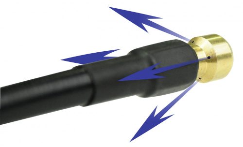 Furtun de Curățare cu Cap Rotativ 10m pentru Nilfisk Alto Poseidon Neptun Kew Kranzle D1 - Rezistență 250BAR, Temperatura Maxima 155°C