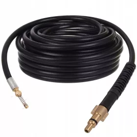   Furtun flexibil 20m pentru curățarea canalizării, compatibil cu pistoale Lavor și Parkside, 200 bar, 60°C