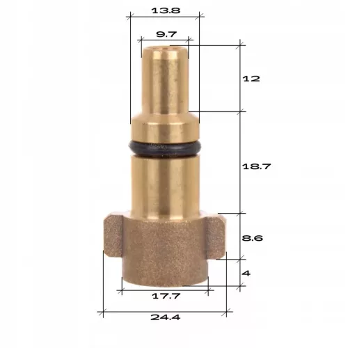 Tub de Curățare Canalizații 15m Compatibil cu Nilfisk și Stihl, Presiune maximă 200 bar, Temperatură maximă 60°C