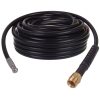 15 Metri Furtun de Curățare Canalizare Compatibil cu Kranzle, Macallister și Oleo-Mac, Conector M22, Presiune 200 bari, Temperatură 60°C