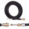Furtun de Curățare a Țevilor de 15 Metri cu Duza cu Arc pentru Aparatele de Spălat cu Presiune Karcher K2-K7