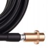 Furtun de Curățare a Țevilor de 15 Metri cu Duza cu Arc pentru Aparatele de Spălat cu Presiune Karcher K2-K7