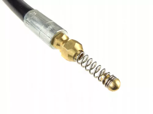 20 Metri Furtun de Curățare cu Spirală pentru Țevi Kärcher K2 - K7, 200 bar, 60 °C, Conexiune Baionetă K
