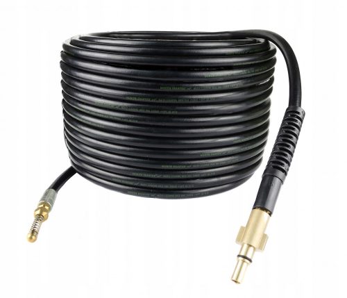Furtun de Curățare Canalizare, 20 Metri, Compatibil cu Black&Decker, Bosch, Macallister, 200 Bari, 60°C