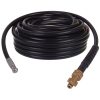 20 Metri Furtun de Curățare Canalizare pentru Spălătoare cu Presiune - Compatibil Bosch, Faip, Portotecnica, 200 Bari, 60°C, Conector Baionetă