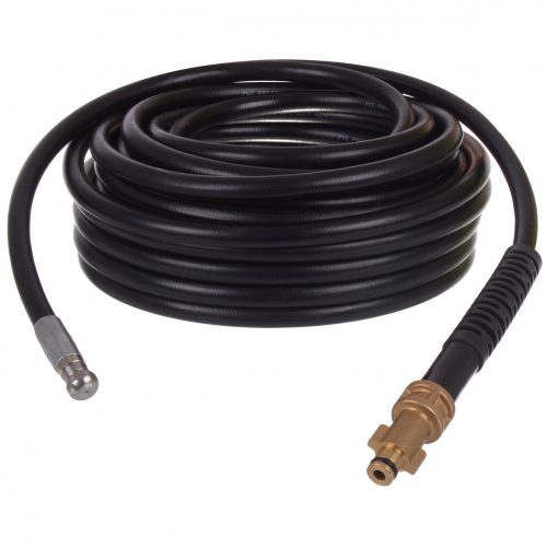 20 Metri Furtun de Curățare Canalizare pentru Spălătoare cu Presiune - Compatibil Bosch, Faip, Portotecnica, 200 Bari, 60°C, Conector Baionetă