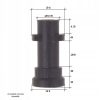 Furtun de Curățare Canalizare 20m cu Împletitură Nylon, Compatibil cu Spălătoare de Presiune Karcher Seria K, Până la 160 bar și 60°C
