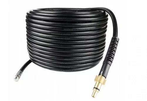 Furtun de Curățare Canalizare de 20 Metri Compatibil cu Aparatele Lavor și Parkside, Presiune Maximă 180 Bar, Rezistență până la 60°C