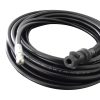 Tub de Curățare a Canalizării de 25 de Metri Compatibil cu Spălătoare cu Presiune Karcher, Plastic Durabil, Conector Rapid, Acoperire de Nailon