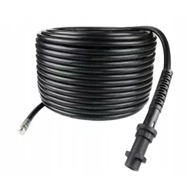   Tub de Curățare Canalizare din Nailon, 30 Metri, pentru Aparatele de Spălat cu Presiune Karcher K Series, până la 160 bar și 60°C