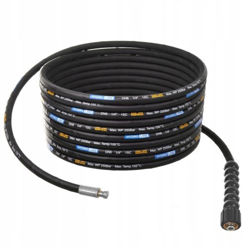Furtun de Curățare Canalizații cu Presiune Înaltă 35m DN6 250 BAR pentru KARCHER HD HDS