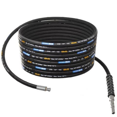 Furtun de Curățare Conducte de 35 Metri - Compatibil cu Nilfisk Alto Poseidon, Neptun, Kew, Kranzle D1, Presiune Maximă 250 BAR, Temperatură Maximă 155°C